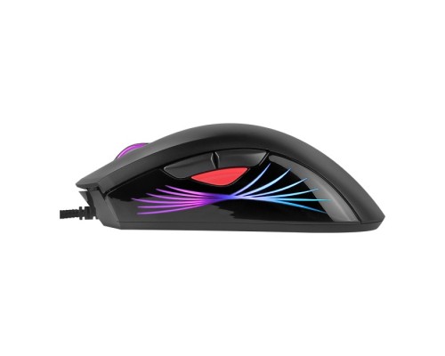 Мишка Marvo M519 RGB-LED USB Black (M519)
