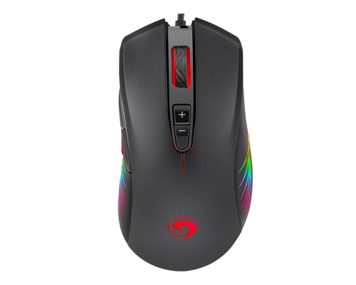 Мишка Marvo M519 RGB-LED USB Black (M519)
