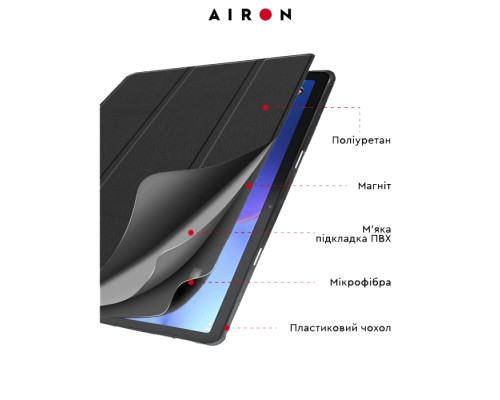 Чохол до планшета AirOn Premium Lenovo tab M10 3rd 10.1 TB (325FU/328FU) + film (4822352781083)