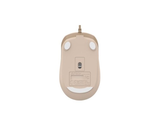Мишка A4Tech FM26S USB Cafe Latte (4711421993494)