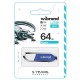USB флеш накопичувач Wibrand 64GB Aligator Blue USB 2.0 (WI2.0/AL64U7U)