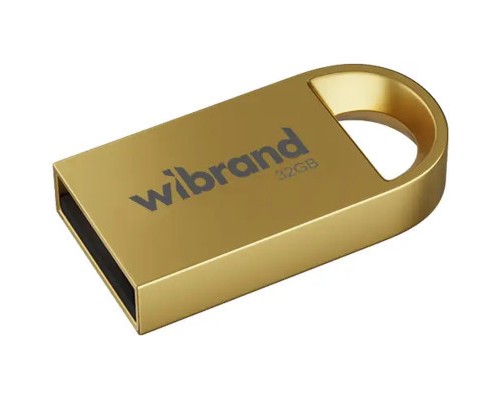 USB флеш накопичувач Wibrand 32GB lynx Gold USB 2.0 (WI2.0/LY32M2G)
