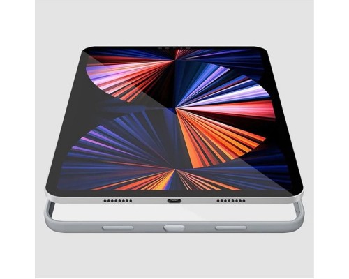 Чохол до планшета BeCover Transparancy Shell Edge Gray Apple iPad Pro 12.9 2020/2021/2022 (711687)