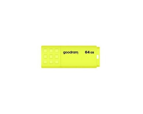 USB флеш накопичувач Goodram 64GB UME2 Yellow USB 2.0 (UME2-0640Y0R11)