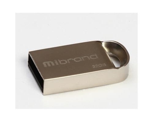 USB флеш накопичувач Mibrand 32GB lynx Silver USB 2.0 (MI2.0/LY32M2S)
