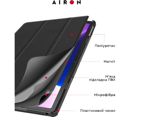 Чохол до планшета AirOn Premium Lenovo tab M10 Plus 3rd Gen 2022 10.6 