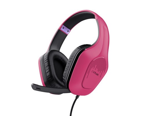 Навушники Trust GXT 415 Zirox 3.5мм Pink (24992)