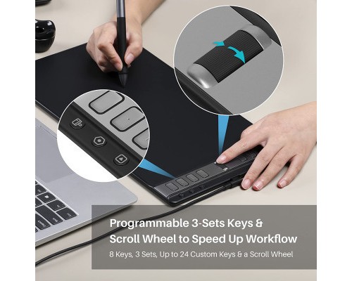 Графічний планшет Huion Inspiroy 2 L (H1061P)