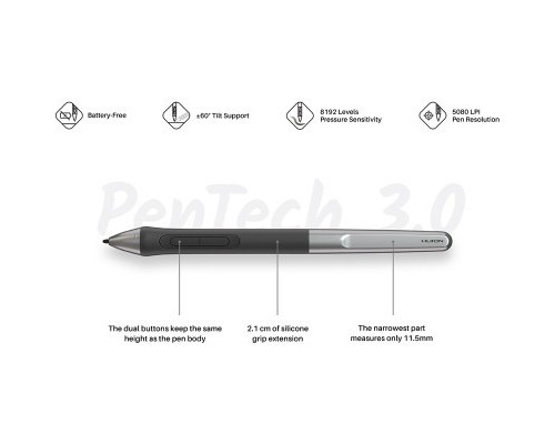 Графічний планшет Huion Inspiroy 2 L (H1061P)