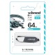 USB флеш накопичувач Wibrand 64GB Aligator Grey USB 2.0 (WI2.0/AL64U7G)
