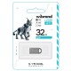 USB флеш накопичувач Wibrand 32GB lynx Silver USB 2.0 (WI2.0/LY32M2S)