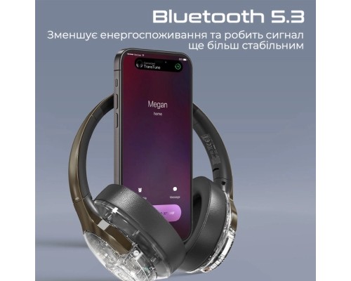 Навушники Promate TransTune Gun Metal (transtune.gunmetal)