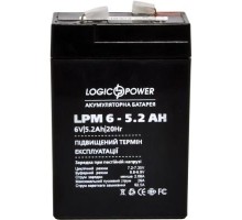 Батарея до ДБЖ LogicPower LPM 6В 5.2 Ач (4158)