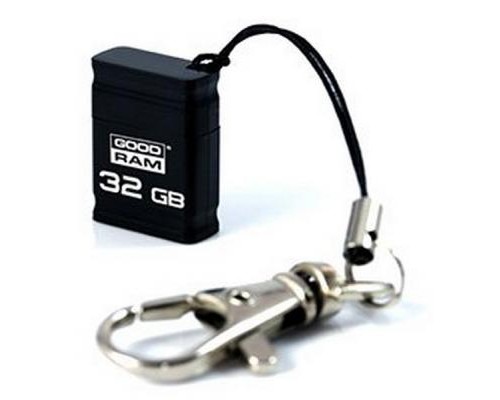 USB флеш накопичувач Goodram 32GB Piccolo Black USB 2.0 (UPI2-0320K0R11)