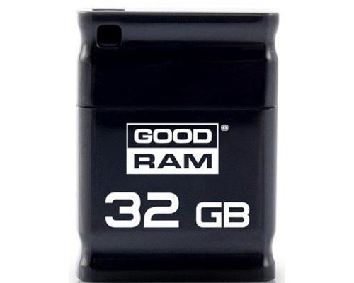 USB флеш накопичувач Goodram 32GB Piccolo Black USB 2.0 (UPI2-0320K0R11)