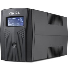 Пристрій безперебійного живлення Vinga LCD 800VA plastic case (VPC-800P)