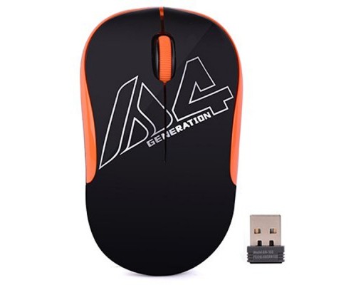 Мишка A4Tech G3-300N Black+Orange