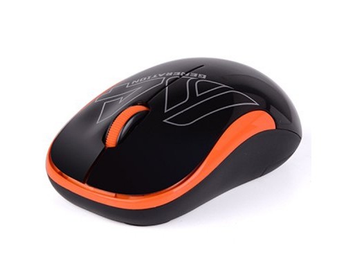 Мишка A4Tech G3-300N Black+Orange