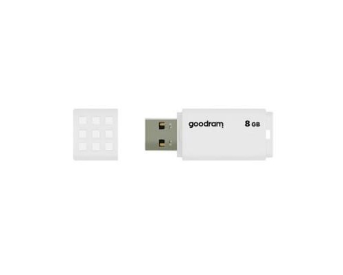 USB флеш накопичувач Goodram 8GB UME2 White USB 2.0 (UME2-0080W0R11)