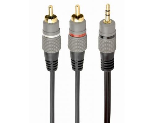 Кабель мультимедійний 3.5 Jack to 2RCA 1.5m Cablexpert (CCA-352-1.5M)