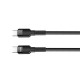 Дата кабель USB-C to USB-C 1.0m 3.0A black ColorWay (CW-CBPDCC047-BK)