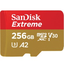 Карта пам'яті SanDisk 256GB microSD class 10 UHS-I U3 Extreme For Mobile Gaming (SDSQXAV-256G-GN6GN)