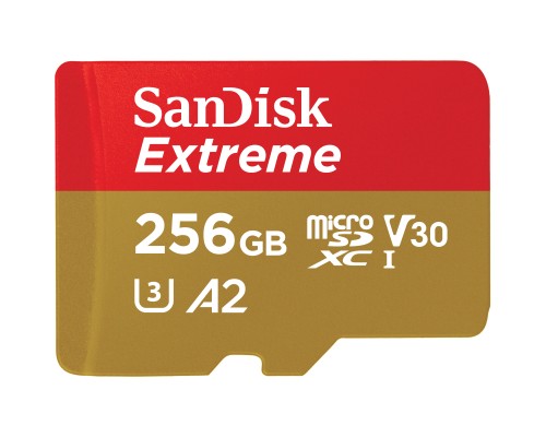 Карта пам'яті SanDisk 256GB microSD class 10 UHS-I U3 Extreme For Mobile Gaming (SDSQXAV-256G-GN6GN)
