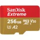 Карта пам'яті SanDisk 256GB microSD class 10 UHS-I U3 Extreme For Mobile Gaming (SDSQXAV-256G-GN6GN)