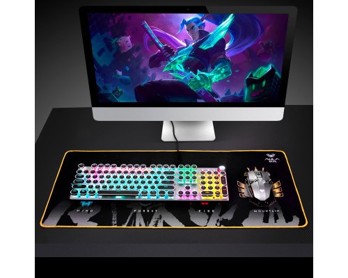 Килимок для мишки Aula MP-WFFM Black (6948391215136)