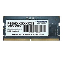 Модуль пам'яті для ноутбука SoDIMM DDR5 8GB 5600 MHz Patriot (PSD58G560041S)
