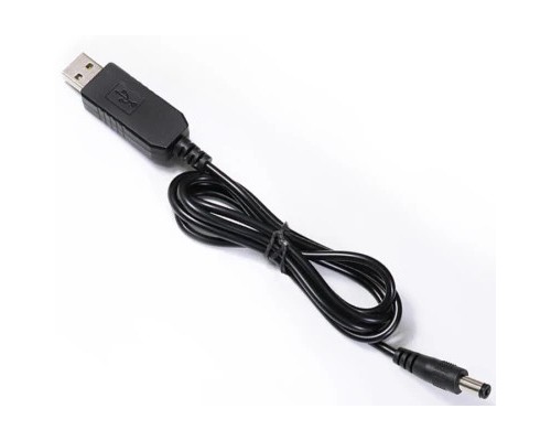 Кабель живлення USB to DC5.5*2.1 5V to 12V 1.0m Value (S1016)