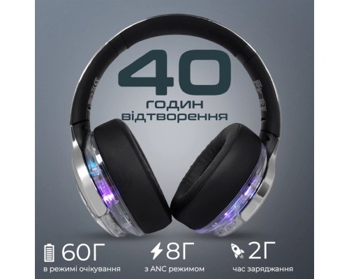 Навушники Promate TransTune Silver (transtune.silver)