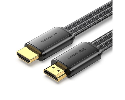 Кабель мультимедійний HDMI to HDMI 2.0m V2.1 8K 60Hz flat Vention (ALKBH)