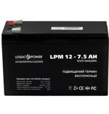 Батарея до ДБЖ LogicPower LPM 12В 7.5 Ач (3864)
