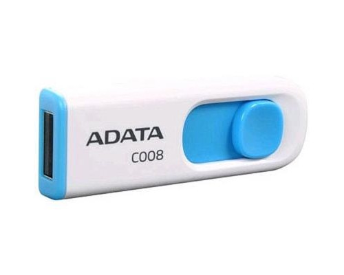 USB флеш накопичувач ADATA 32GB C008 White USB 2.0 (AC008-32G-RWE)
