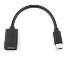 Дата кабель OTG USB 2.0 AF to Type-C 0.1m Atcom (14716)