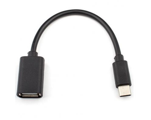 Дата кабель OTG USB 2.0 AF to Type-C 0.1m Atcom (14716)