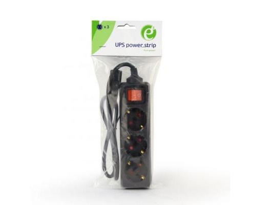 Мережевий фільтр живлення EnerGenie EG-PSU3-01