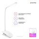 Настільна лампа ColorWay LED Flexible & Clip with built-in accumulator 500mAh (CW-DL04FCB-W)