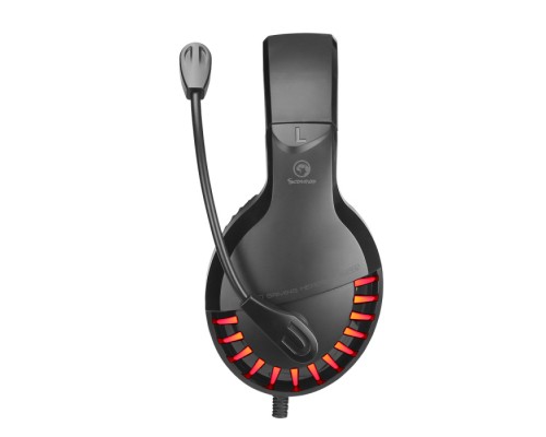 Навушники Marvo HG8932 LED Black/Red (HG8932)