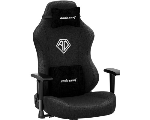Крісло ігрове Anda Seat Phantom 3 Fabric Size L Black (AD18Y-06-B-F)