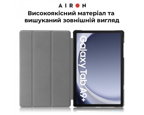 Чохол до планшета AirOn Premium Samsung Galaxy Tab A9 Plus 11'' 2023 + film (4822352781102)