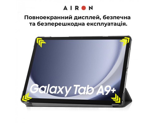Чохол до планшета AirOn Premium Samsung Galaxy Tab A9 Plus 11'' 2023 + film (4822352781102)