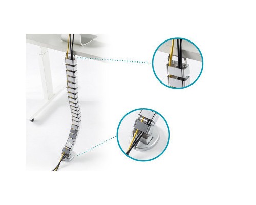 Тримач для кабелю Digitus гнучка кабельна трубка із кріпленням 