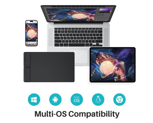 Графічний планшет Huion Inspiroy 2 S (H641P)