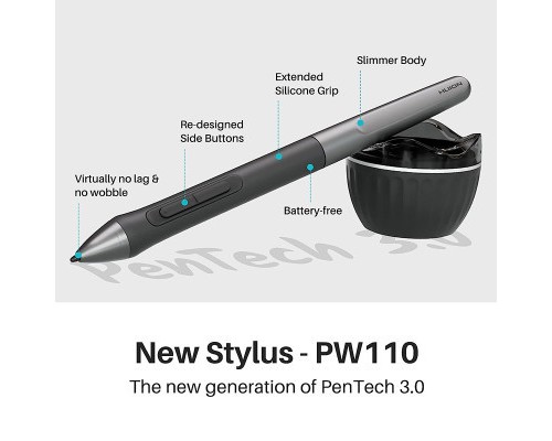 Графічний планшет Huion Inspiroy 2 S (H641P)