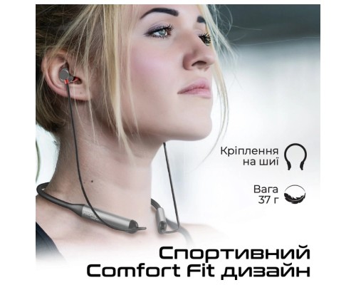 Навушники Promate ANC Velcon Black (velcon.black)