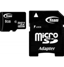 Карта пам'яті Team 8Gb microSDHC class 10 (TUSDH8GCL1003)