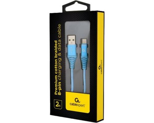Дата кабель USB 2.0 AM to Lightning 2.0m Cablexpert (CC-USB2B-AMLM-2M-VW)