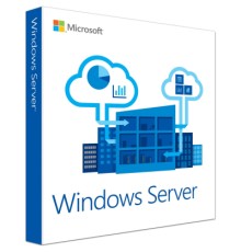 ПЗ для сервера Microsoft Windows Server Standard 2022 64Bit English OEM DVD 16 Core (P73-08328)